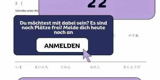 Nur noch wenige Tage, dann geht es los! Bist du dabei? Am 20. Jänner startet unser neuer A1 Jahreskurs für absolute Anfänger. Die aktuelle Kursteilnehmeranzahl beträgt 22.