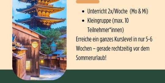 Du möchtest schon länger Japanisch lernen, weißt aber nicht, wie du anfangen sollst? Du willst Hiragana und Katakana lesen und schreiben können, aber bist motivierter, wenn du gemeinsam mit anderen in einer Gruppe lernst?