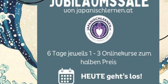 Heute startet unser Jubiläumssale - trage dich heute noch in die Liste ein, um bei den -50% Angeboten zuschlagen zu können!