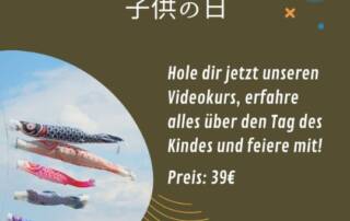 Heute ist こどもの日 – kodomo no hi, Tag des Kindes und der letzte Tag der Golden Week.
