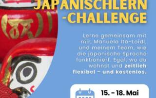 Wenn du unsere letzten Posts zu unseren kostenlosen Japanischlern-Challenge mitverfolgt hast, ist es dir vielleicht bereits aufgefallen: Es steht das falsche Datum auf dem Bild!