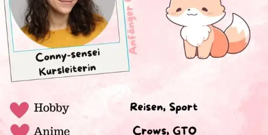 Vielleicht hast du Conny-sensei in den vergangenen Tagen schon einmal in einem Reel gesehen? Auch sie wird dich bei der Japanischlern-Challenge für Anfänger betreuen.