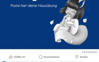 Heute ist die letzte Chance, sich für die Japanischlern-Challenge für Anfänger anzumelden,.