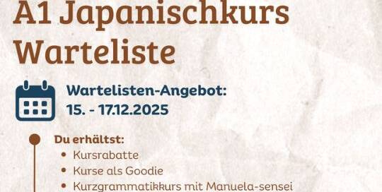 Bist du bereit, ein neues Abenteuer zu starten? Ab 2026 hast du wieder die Chance deinen Horizont und dein Wissen zu erweitern.