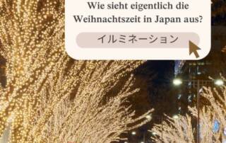 Winter-Illuminationen um die Weihnachtszeit und Neujahr sind schon seit vielen Jahren beliebte Attraktionen in den Städten Japans.