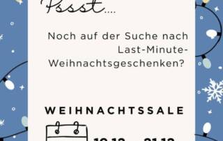 Bist du noch auf der Suche nach Last-Minute-Weihnachtsgeschenken? Dann aufgepasst - hier ist für jeden etwas dabei!