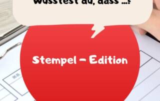 Wusstest du, dass man in Japan nicht händisch unterschreibt, sondern mit einem Namens-Stempel?