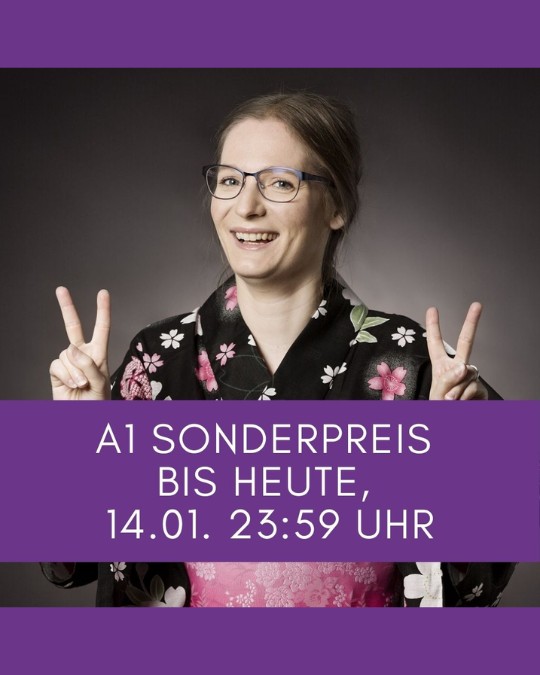 Nur noch bis heute hast du die Möglichkeit, zum Sonderpreis mit uns ab dem 19.01. Japanisch zu lernen.