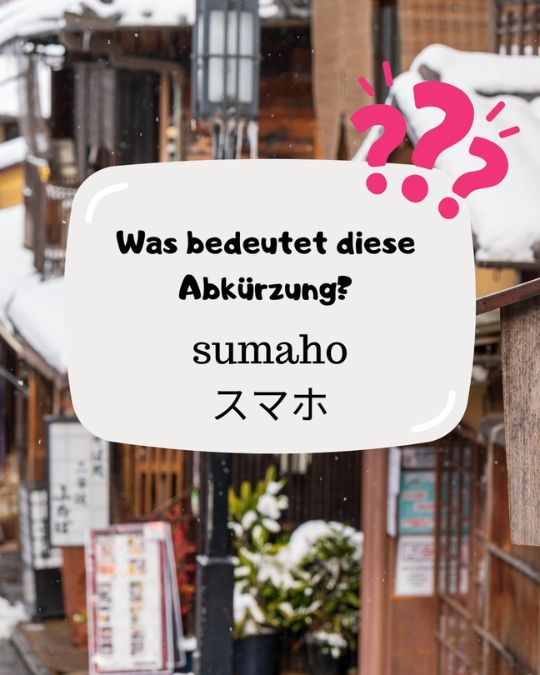 Weißt du, was diese Abkürzung bedeutet?
Schreib es uns eine Mail und verrate uns am besten, was du glaubst, um was es sich bei diesem Begriff handelt
