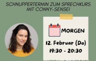 Im März startet endlich wieder der Intensivkurs "Japanisch im Alltag" mit Elli-sensei und Conny-sensei. Du willst herausfinden, ob dieser Kurs etwas für dich ist?