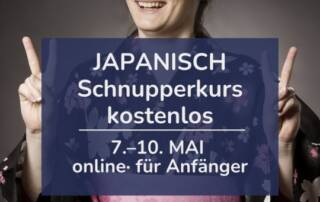 In diesem Japanisch-Schnupperkurs für (absolute) Anfänger bin ich live und online an deiner Seite!