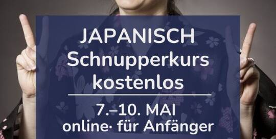 In diesem Japanisch-Schnupperkurs für (absolute) Anfänger bin ich live und online an deiner Seite!